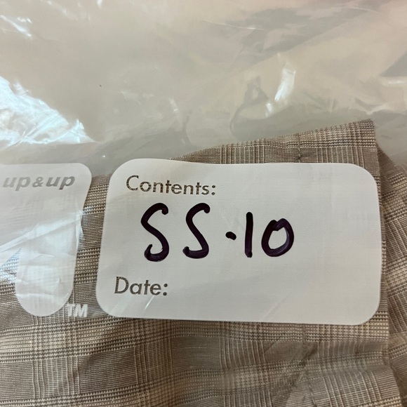 Zachary Prell NEW Men's Plaid Flat Front Shorts Viewmont Sand Tan White Size 38 - Picture 15 of 15